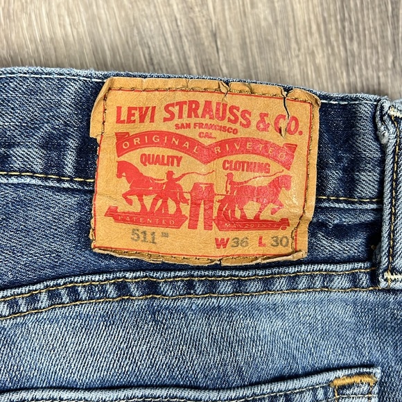 Levi's 511 Slim fit denim jeans - size 36 - Picture 6 of 9